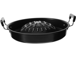 Grelha Coreana Para Churrasco, Bandeja De Metal Multifuncional, Ferro Resistente Gokoco