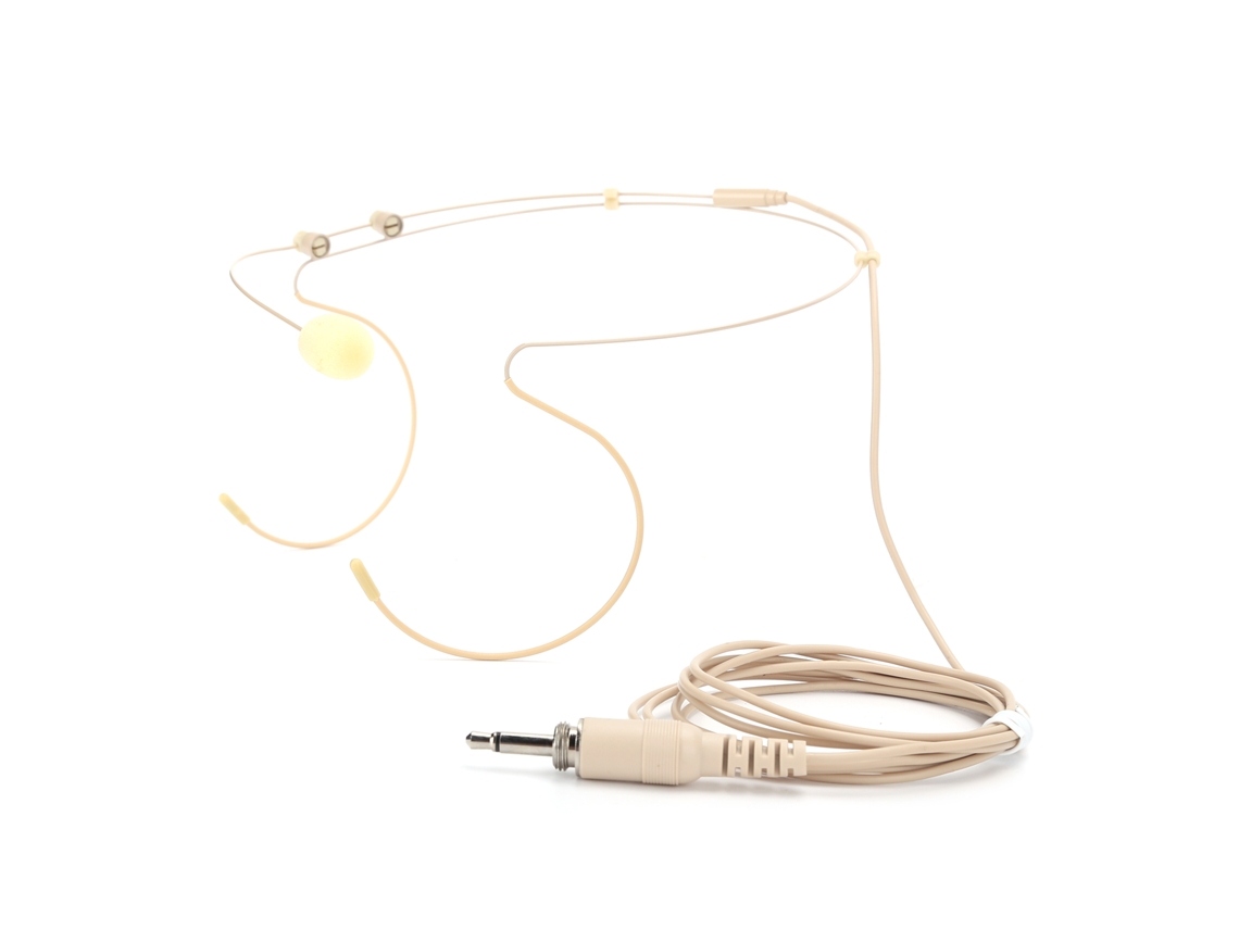 Aetheria microfone de Gancho para Orelha 3.5mm com Fechamento de Rosca para Transmissor Bodypack