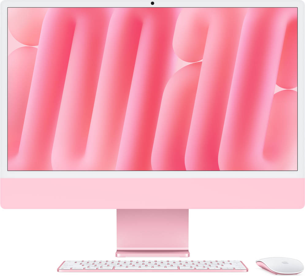 iMac APPLE CTO Rosa (24" - Apple M4 - RAM: 32 GB - 1 TB SSD - Teclado Inglês EUA)