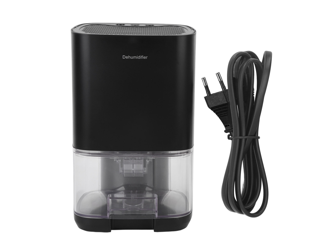 2026zentro-desumidificador Inteligente Para Casa 36w 1000ml Ultra Silencioso Com 7 Luzes Led E Desligamento Automático Mesa Eu Plug Preto