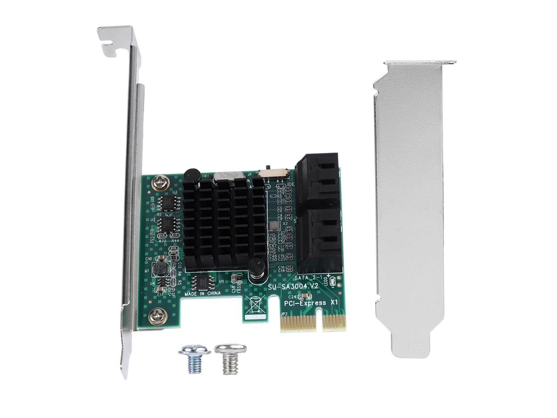 Adaptador Sata 3.0 Pcie 4 Portas LAXISCREED