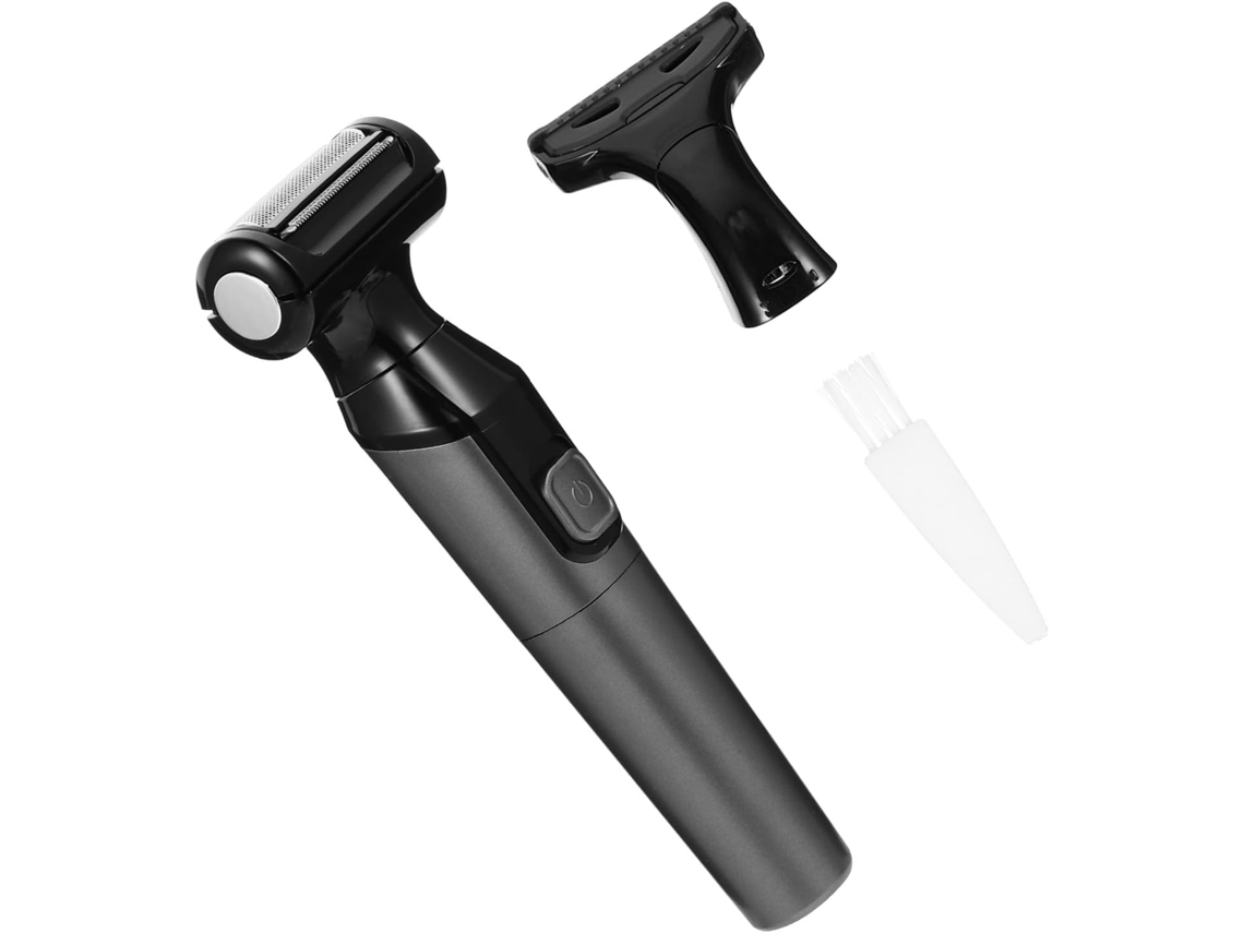 Barbeador elétrico 2 em 1 para mulheres sem cabelo, sem corpo e cabeleireiro.