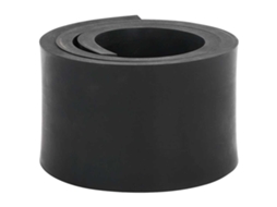 Vidaxl Borda De Borracha Para Arado De Neve Preto 80x10x1 Cm