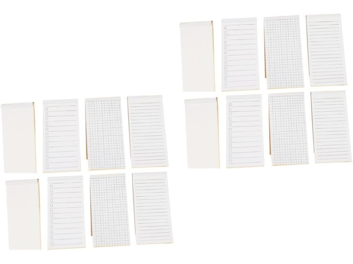 2 Conjuntos Carnet Bureau Soi Recharge En Disant Bloc-notes Cahier De Note D'écriture Notepad De Memo