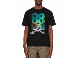 Rockinstone Back To The Future Movie Galactic Speed Black Adult T-shirt Size:m