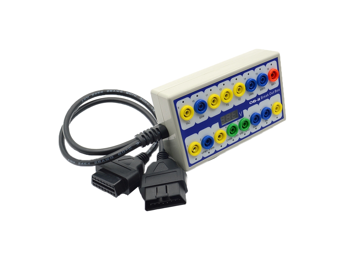 Detector De Protocolos Obdii Caja De Desconexión Profesional Para Coches Auto