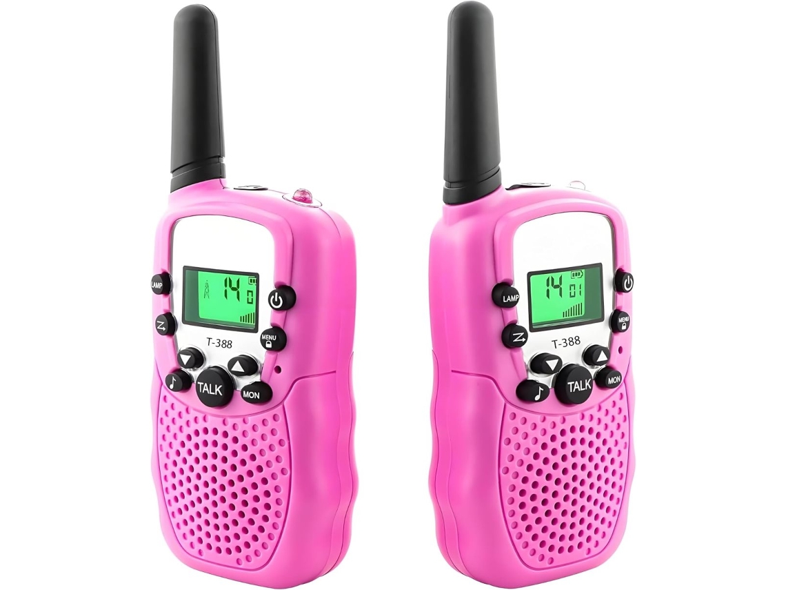Walkie-talkie Infantil, Conjunto De 2 Unidades, Bidirecional