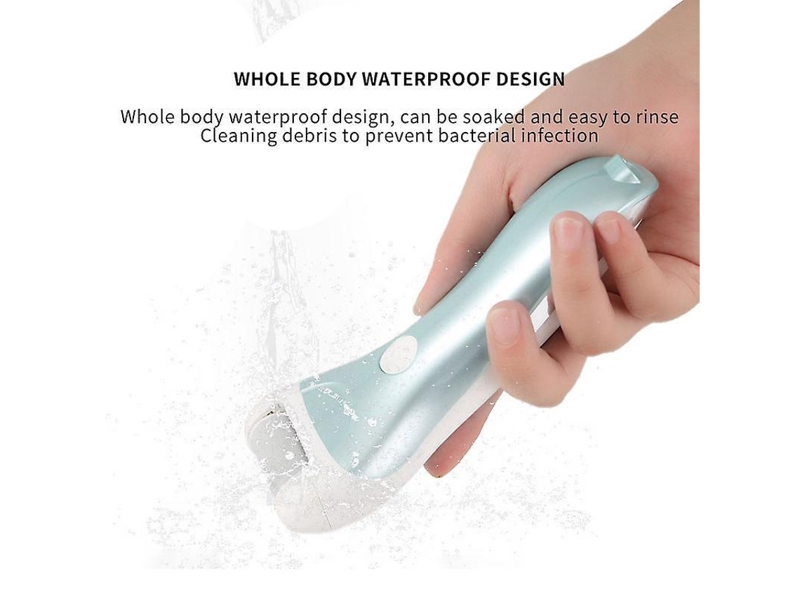 Removedor elétrico de couro cabeludo - Lima de pés recarregável para pés macios e preguiçosos. -SLOWMOOSE