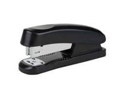 Grapadora De Escritório, Ergonômica, Confiável E Sem Esforço, De Metal, Para Grampos 24/6, Para Escolas, Cor Preta