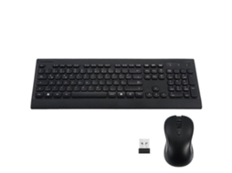 1 Conjunto De Teclado E Mouse Sem Fio 2.4g, Teclado Ergonômico Silencioso, Teclado E Mouse De Escritório Everley891