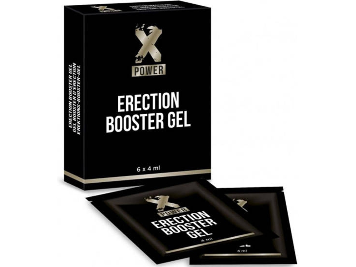 Gel de Massagem XPOWER Ereção Erection Booster 6 x 4 ml