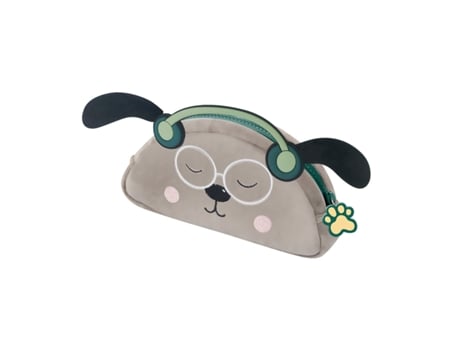 Estojo Escolar AMBAR Dog Person Green Furry 2023 6161200170022