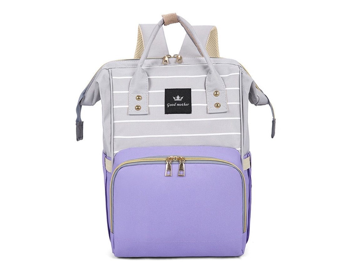 Mochila De Maternidade Roxo Tressino