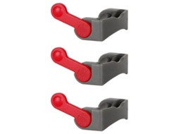 Conjunto De 3 Botões De Trava De Gatilho Para V6, V7, V8, V11 E V10 (cor Aleatória)_ptg