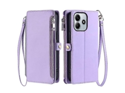 Capa Tpupu Alça Para Xiaomi Xiaomi Redmi Note 14 4g Veanxin Pele