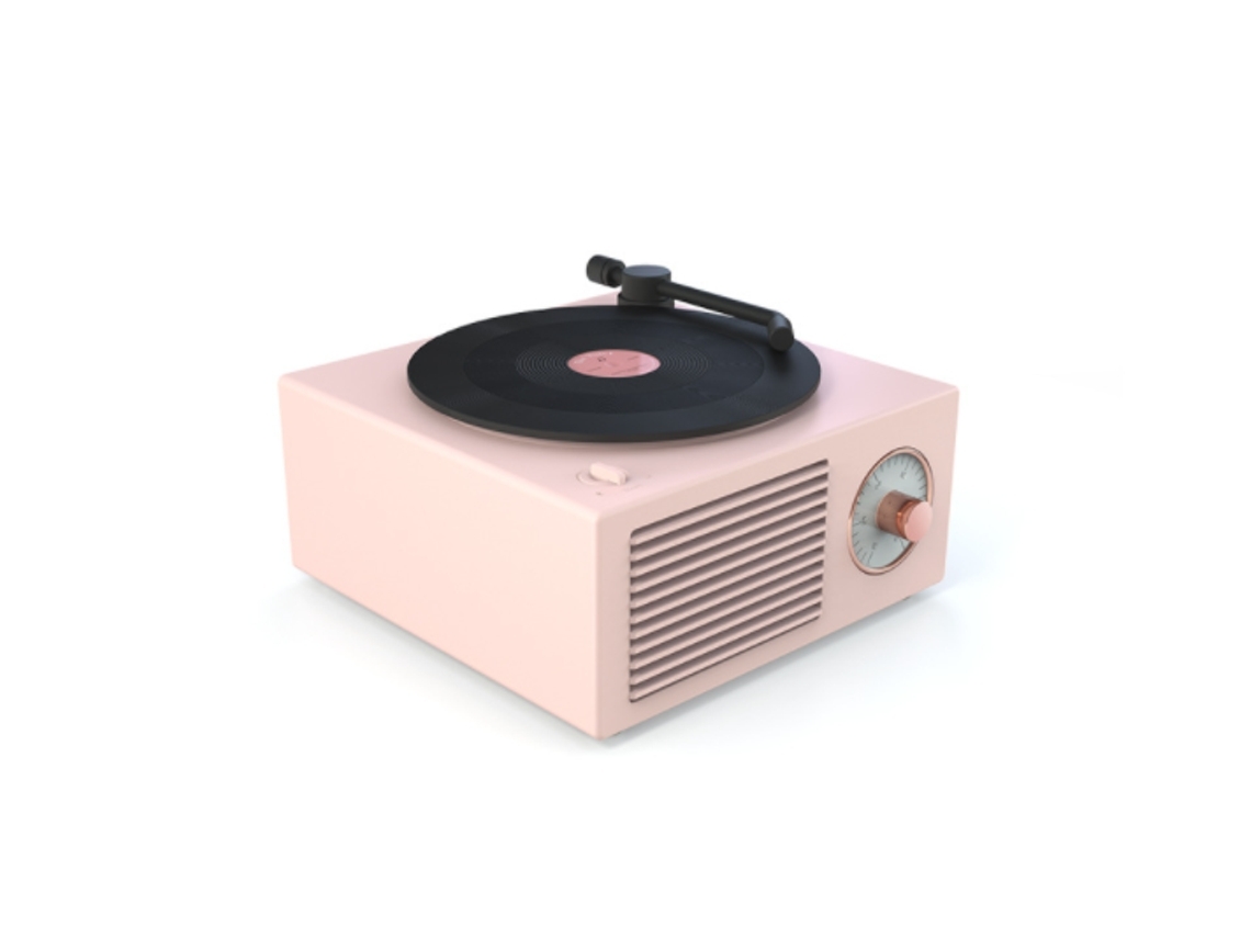 Colunas Bluetooth VEANXIN 1012H37 Rosa