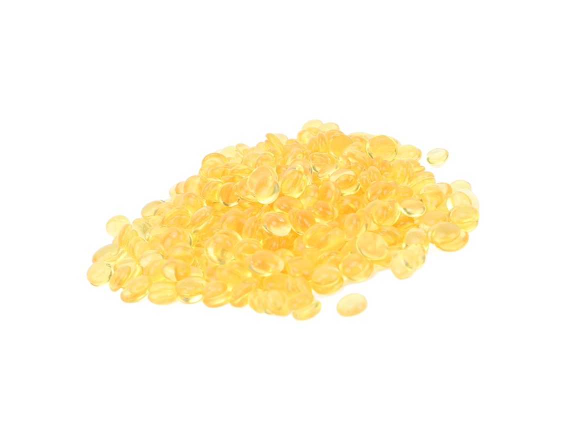100g de grânulos de cola térmica amarela para extensões de cabelo