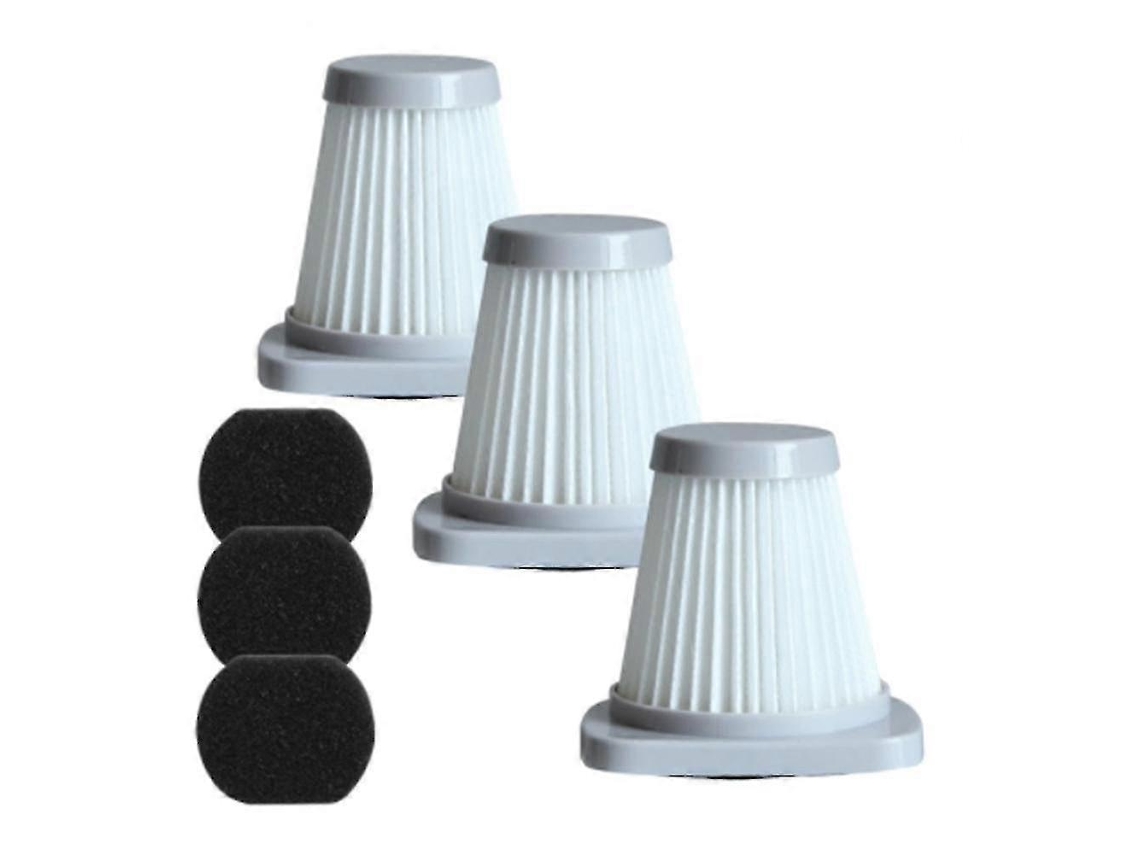 Newway 3 Peças De Filtro Hepa Compatível Com Sc861 Sc861a Aspirador De Pó Lavável Filtros Hepa Acessórios
