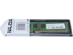 Memória RAM DDR3 NILOX NXD81600M1C11 (1 x 8 GB - 1600 MHz - CL 11 - Verde)