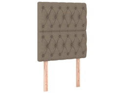 Headboard, Headboards Vidaxl Cinzento-acastanhado Tecido (80 Cm)