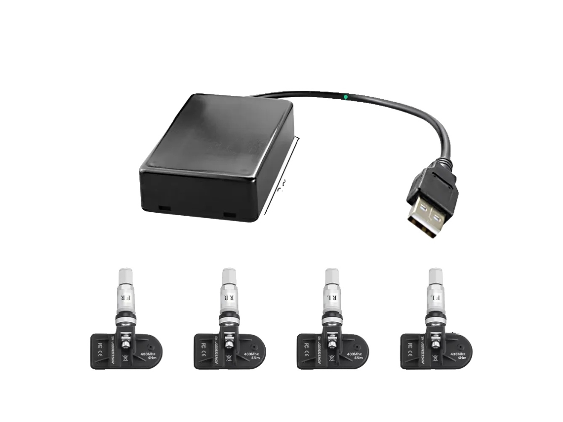 Reprodutor Multimídia Para Carro, Câmera Traseira, Android 13, Tpms Embutido
