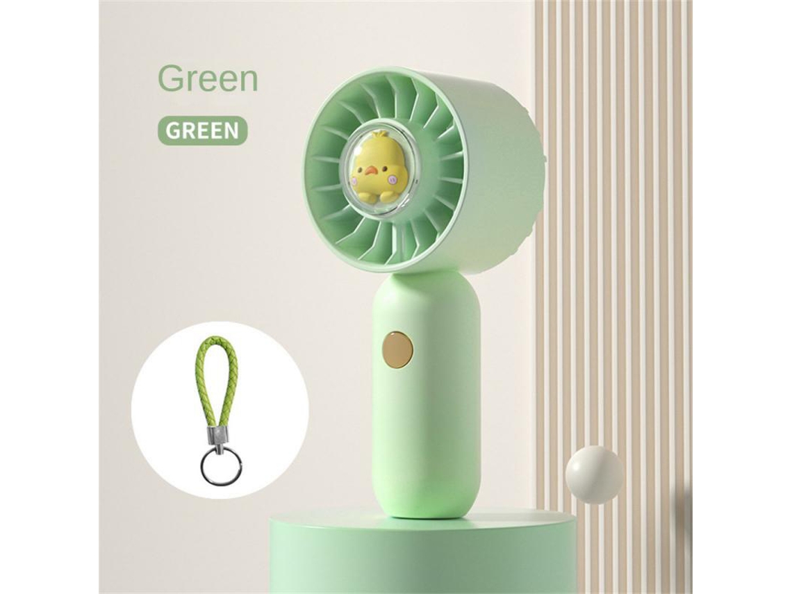 Mini Ventilador MDUG em formato de pato, 3 velocidades, bateria 502mah, para manter fresco no verão