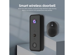 Campainha De Vídeo (wifi De 2,4 Ghz, Visão Noturna De Alta Definição, Reconhecimento De Forma Humana Por Ia)