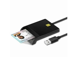 Leitor De Cartão Com Chip Usb 2.0, Leitor De Cartão Sim, Leitor De Cartão De Identificação Portátil Aquaforge