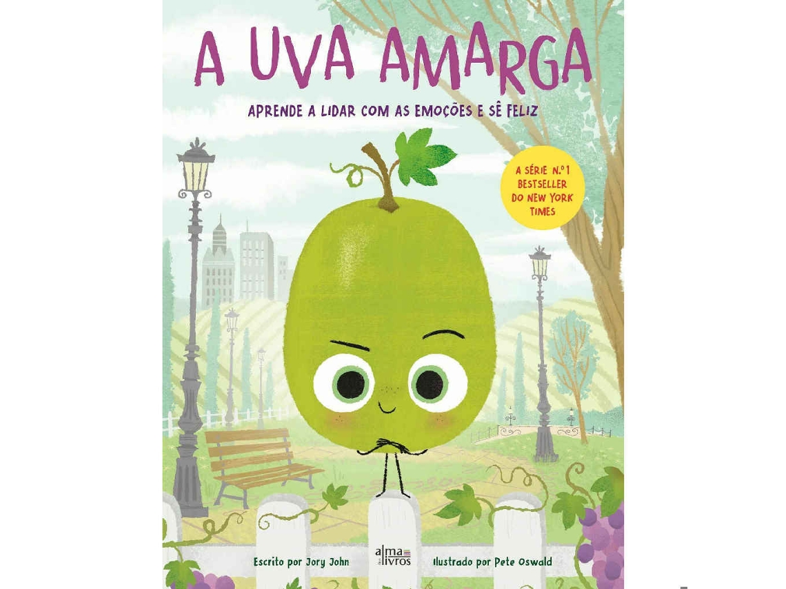 Livro A Uva Amarga de Jory John (Português)