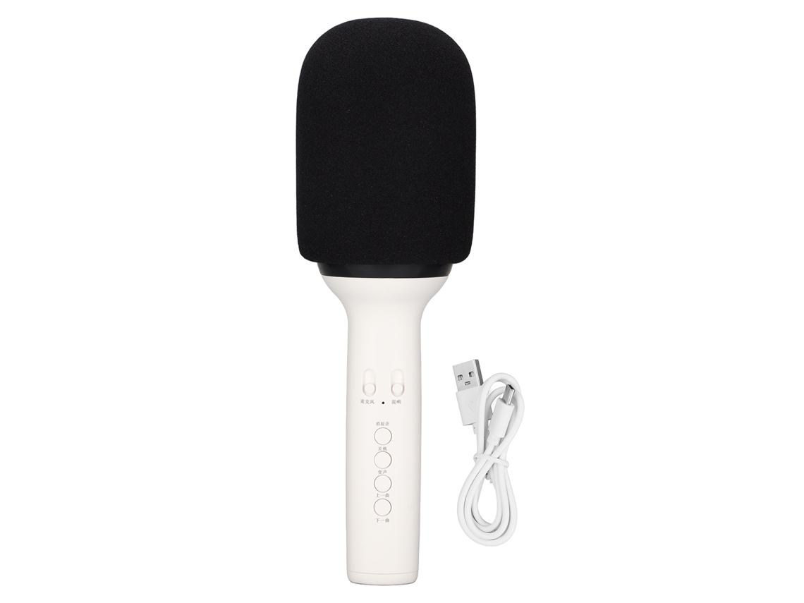 Microfone Karaokê Bluetooth LAXISCREED Portátil