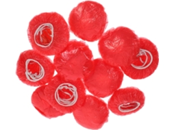 Pacote Com 50 Capas Protetoras Reutilizáveis De Plástico Vermelho Para Alarmes.