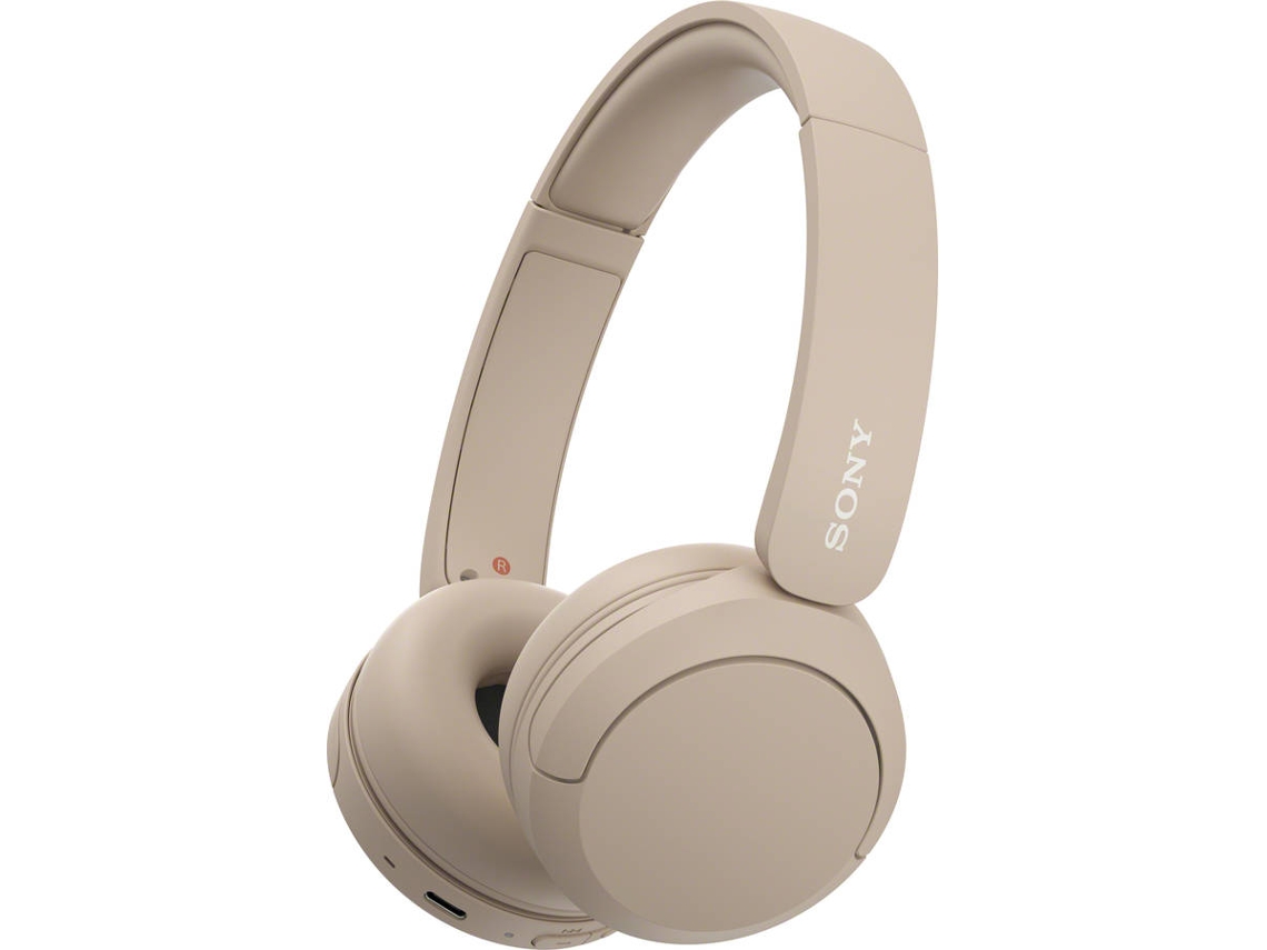 Auscultadores Bluetooth SONY WH CH520 (On Ear - Microfone - Bege)
