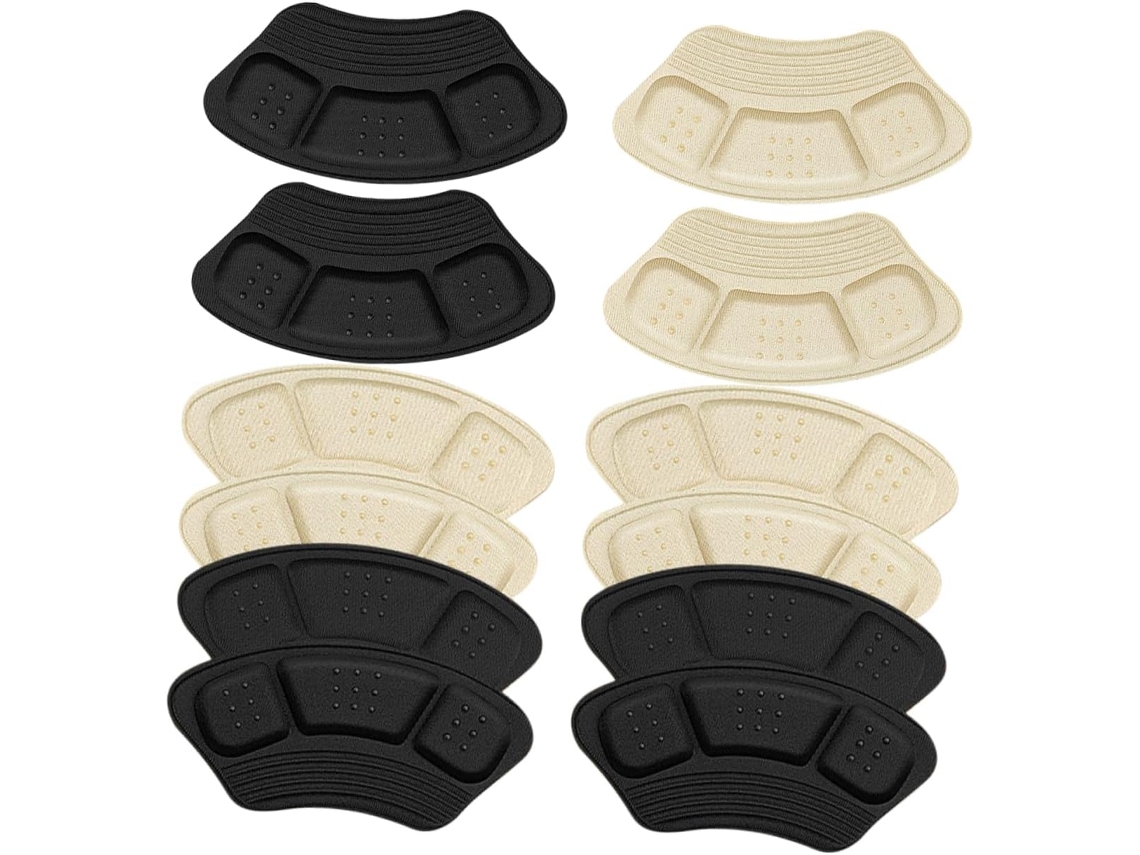 6 Pares De Almofadas Confortáveis Para Salto Alto, Autoadesivas, Para Prevenção De Bolhas, Adequadas Para Calçados