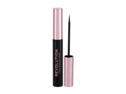 Maquilhagem Revolução Londres 4.5 Ml Super Flick Eyeliner, Preto, Eyeliner