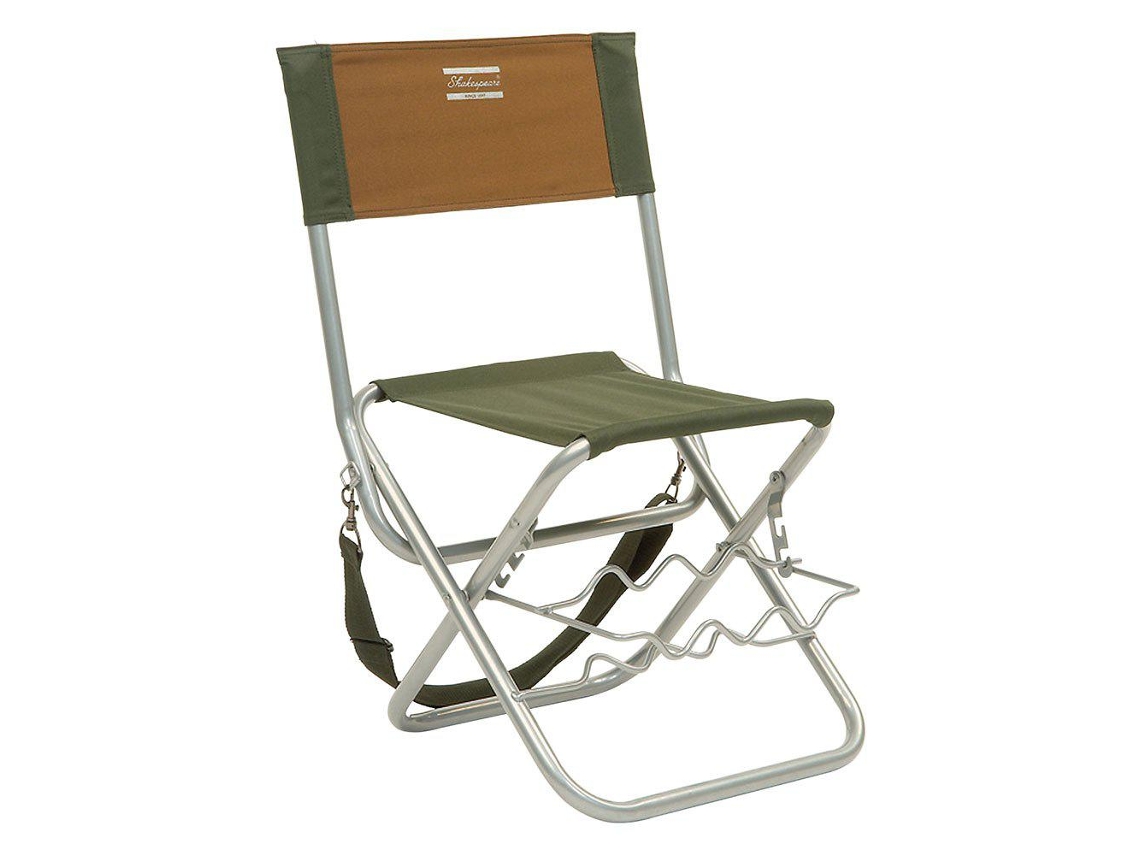 Shakespeare Folding Chair With Rod Rest