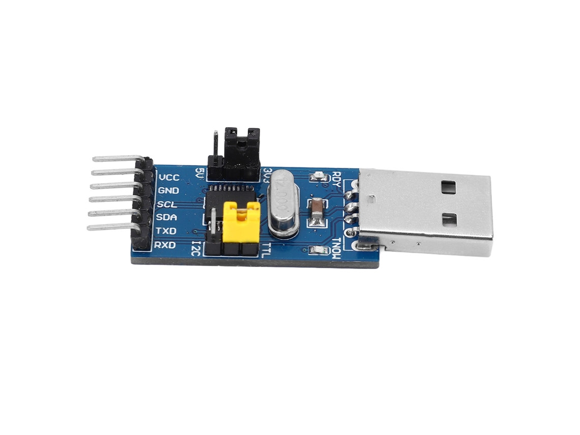 Módulo Adaptador Conversor Usb Para Iic I2c Uart Com Fio Jumper E Adaptador Serial Usb Para Ttl