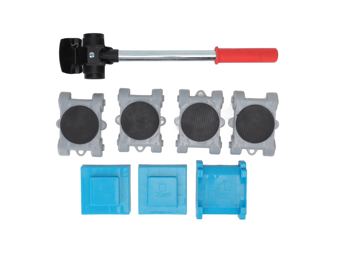 Laxiscreed Kit De Ferramentas Rotativas Portáteis E Fácil De Usar, 8 Peças, 360 Graus
