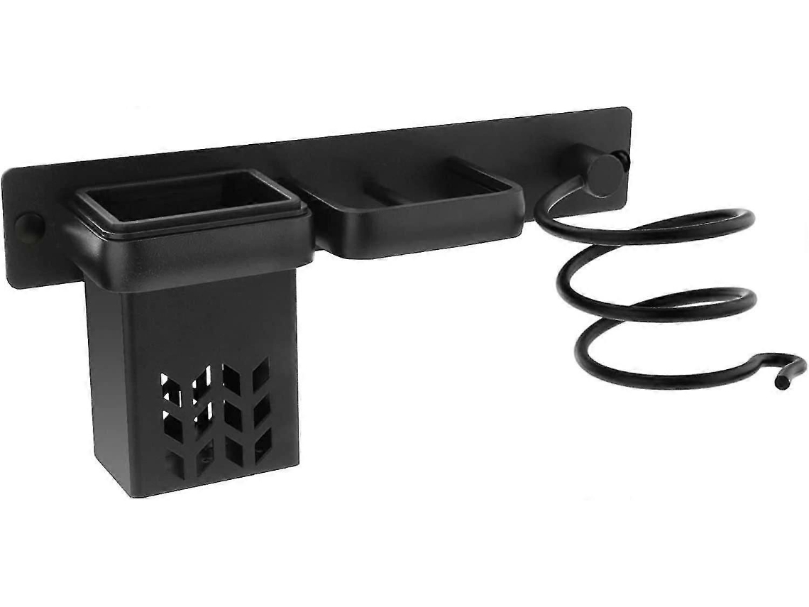 Suporte de Secador Cabelo Montado na Parede, Alisador Cabelo, Multifunc Ional Pendurado Rack Ferrame GOKOCO