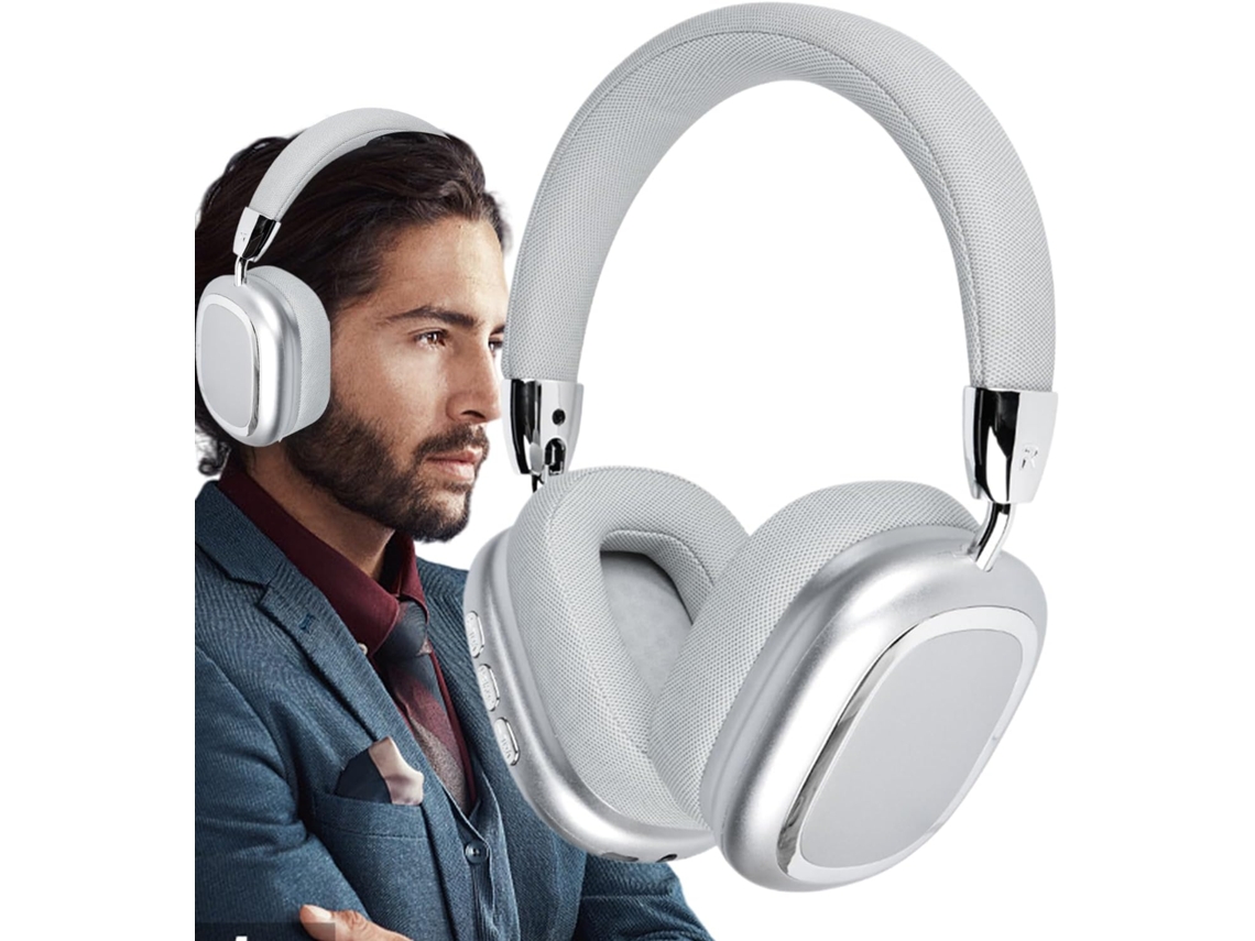 Fones De Ouvido Com Cancelamento Ruído Supra Auriculares Microfone Embutido