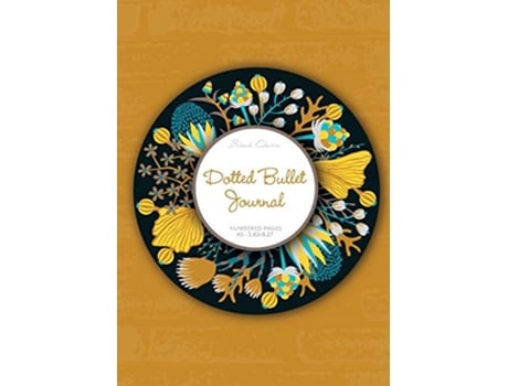 Livro Dotted Bullet Journal Medium A5 583X827 Fall Wreath de Blank Classic (Inglês)