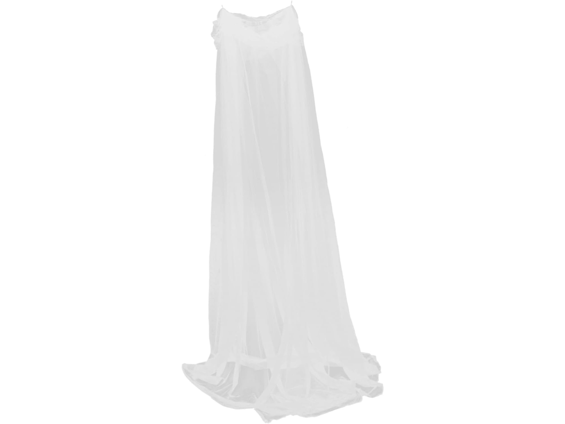 Mosquiteiro Redondo Branco Ciieeo Para Cama De Menina