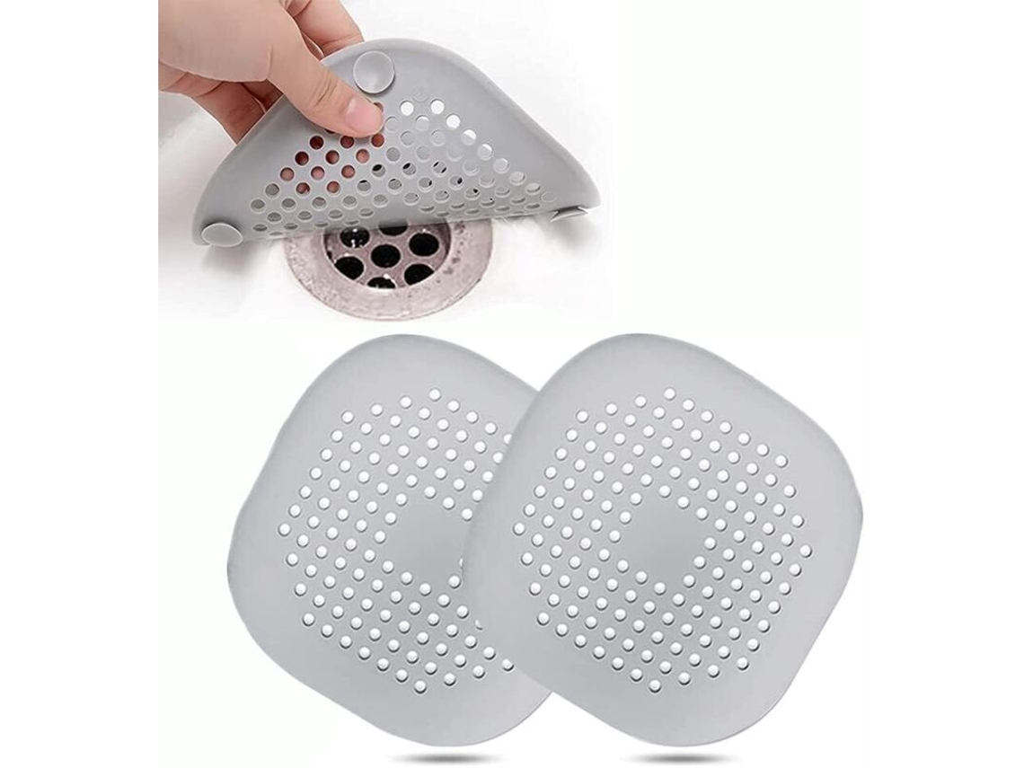 Protetor De Ralo De Silicone. Filtro De Pia Com Ventosa. Para Banheira. De Cozinha E Banheiro
