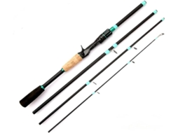1,65m 1,8m 2,0m 1,80m Vara Pesca Fibra Arremesso Água Ideal Fácil Montar