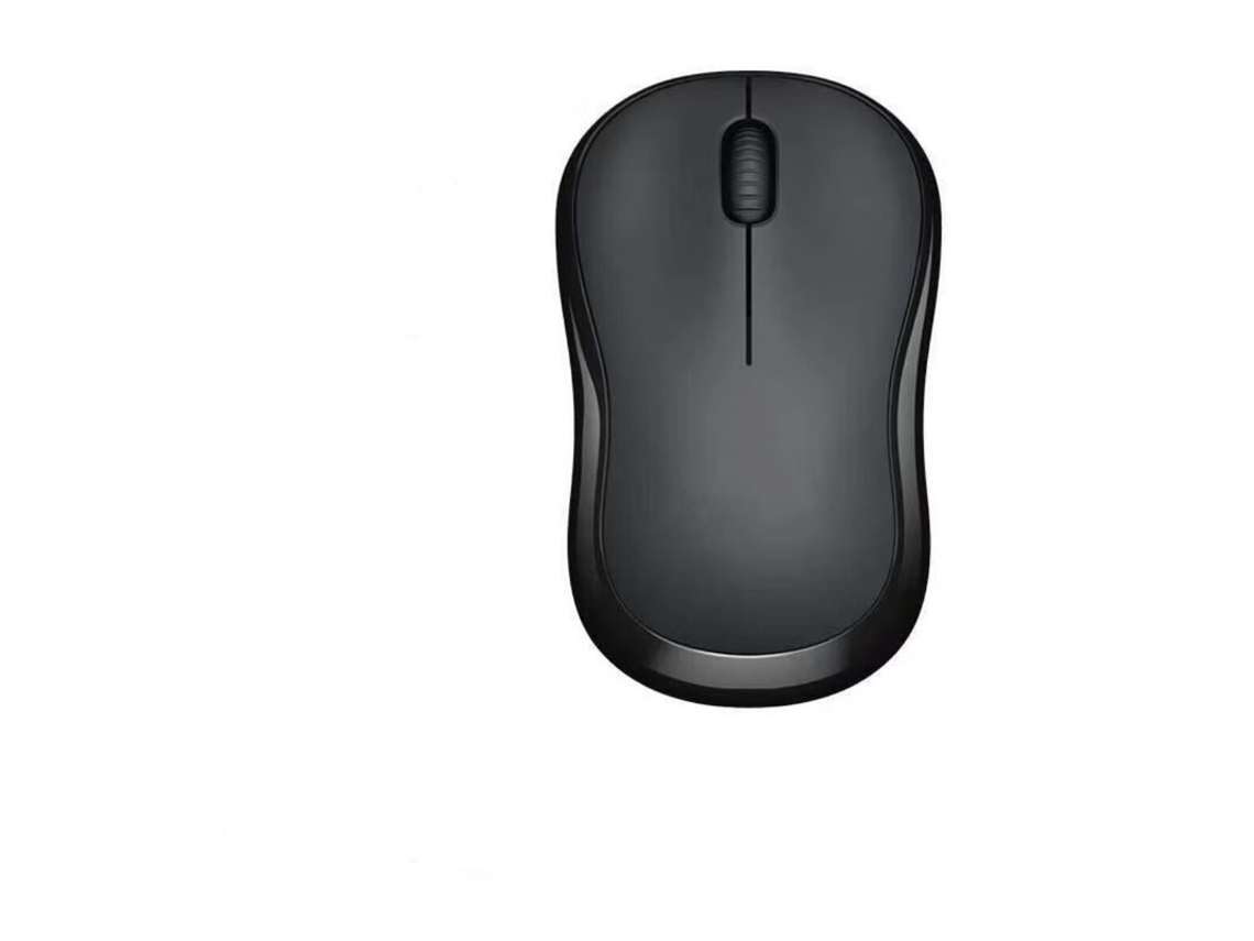 Rato YIZHOOD M220 Jogos ópticos silenciosos sem fio de 2,4 GHz para PC para Mac OS / Windows 10 / 8 / 7 preto