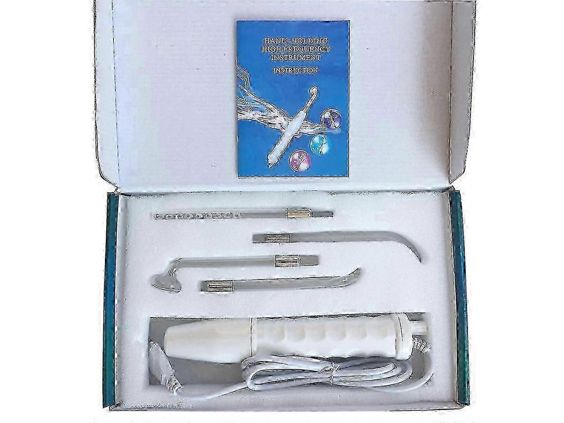 Aparelho Facial de Alta Frequência Varinha Portátil Profissional Neon Dispositivo D e Terapia Luz para Firmeza GOKOCO
