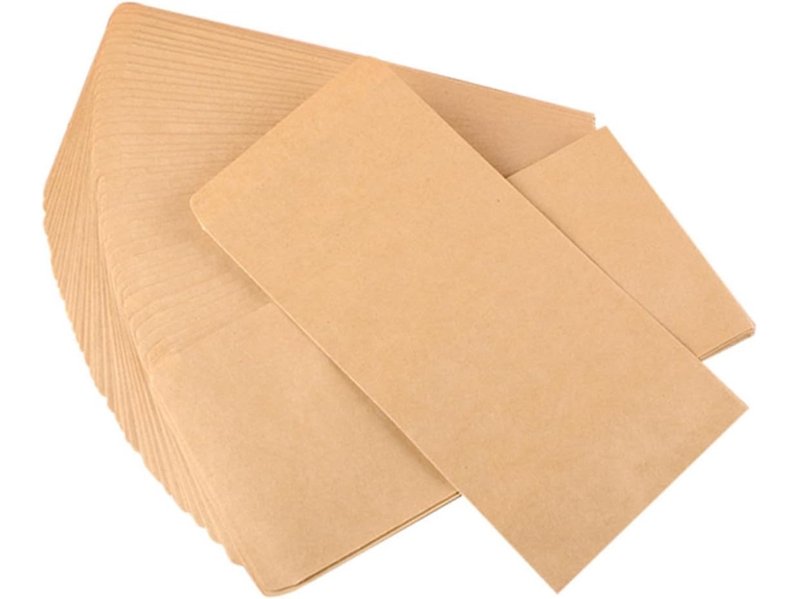 Pacote Com 2 Conjuntos De Envelopes De Papel Kraft. Envelopes Em