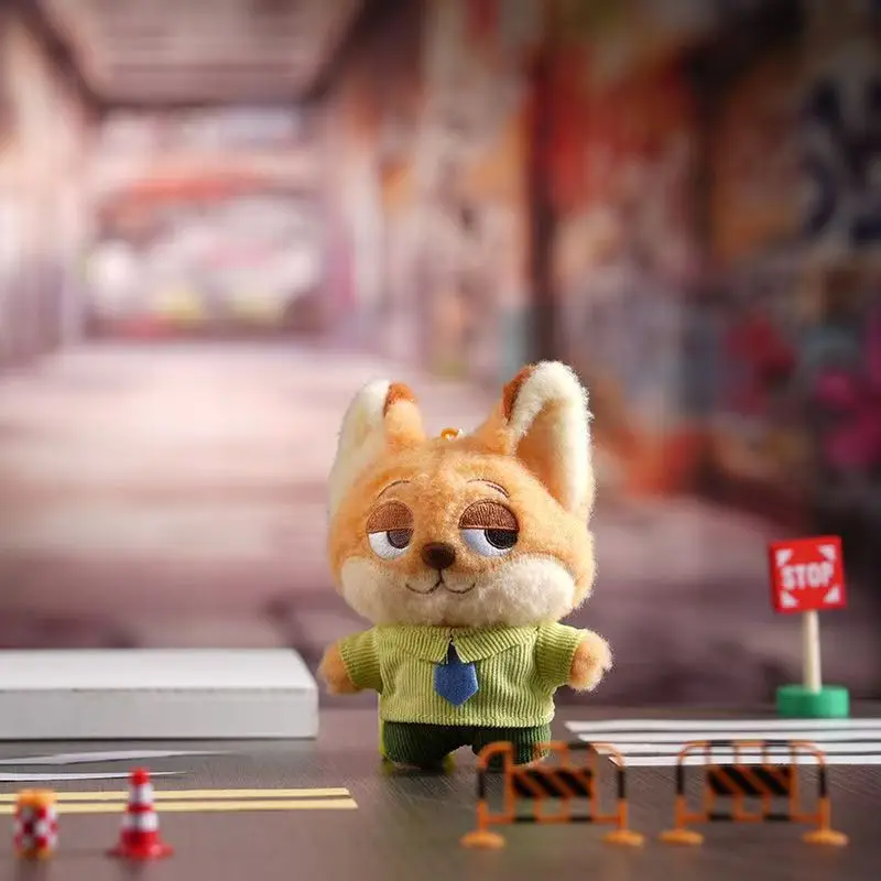(estilo 1) Chaveiro De Pelúcia Do Desenho Animado Zootopia, 10 Cm