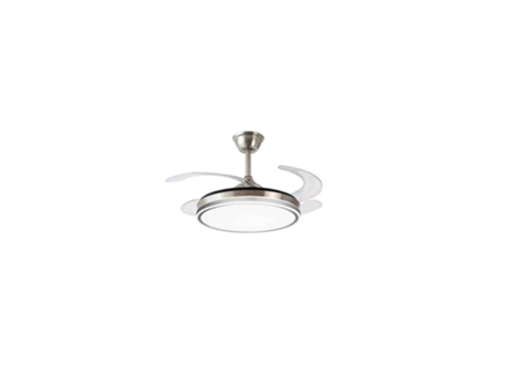 AMBRA S DC ventilador níquel LED integrado conectividade AKUNADECOR APP