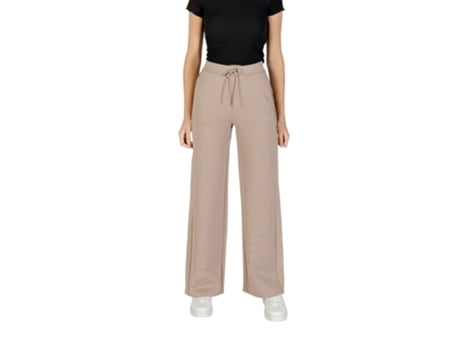 Calça Feminina Guess Active Octavia Wide Leg Marrom (m)