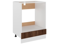 Oven Cabinet, Oven Cabinets Vidaxl Marrom Madeira Processada (n/a)